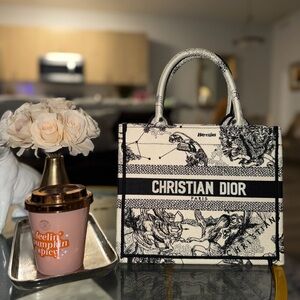 Zodiac small book tote bag shoulder purse